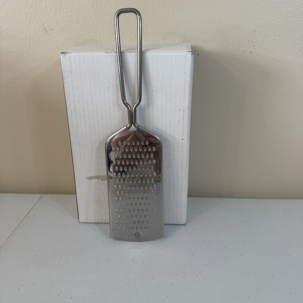 Vintage Foley Stainless Steel Hand Grater Zester Shredder Wire Loop Handle